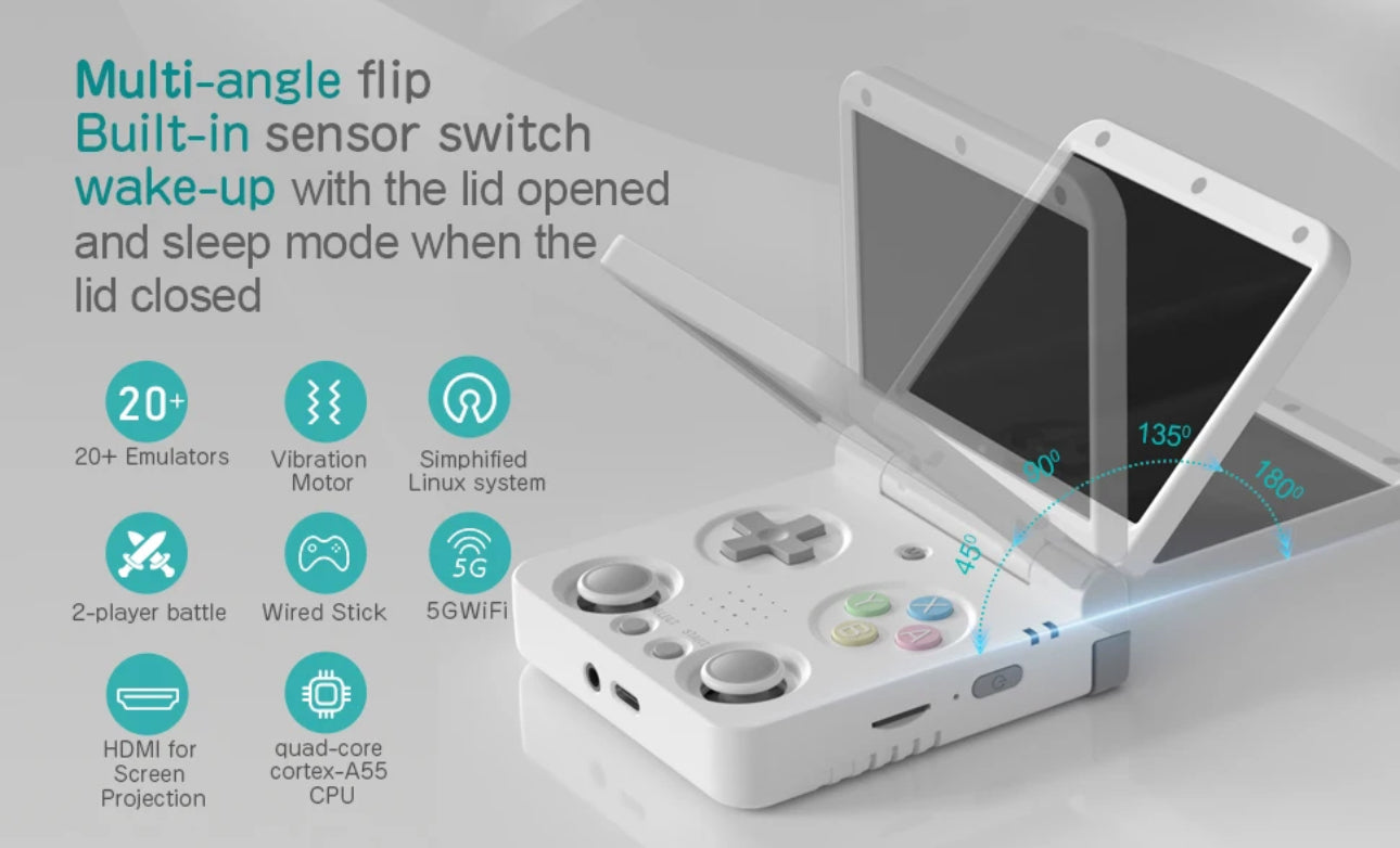 Retro Flip – Portable Retro Fun in a Modern Design